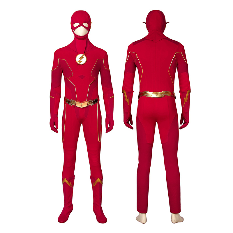 Barry Allen Cosplay Suit Tf S6 Cosplay Costume Top Level Champion Cosplay 1279